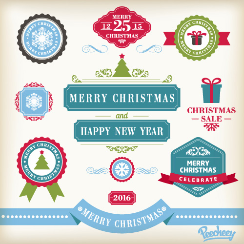 blue-and-red-set-of-christmas-stickers