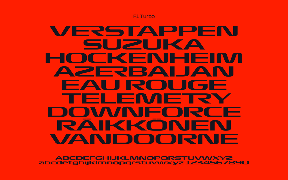 Typografia f1 2017