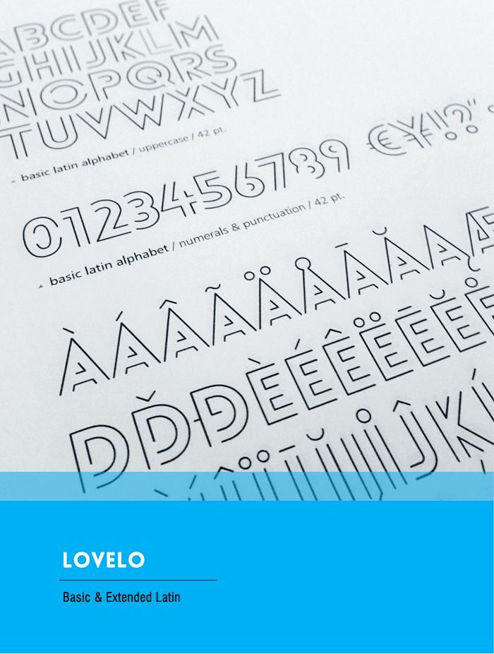 05 Lovelo Darmowe fonty z polskimi znakami