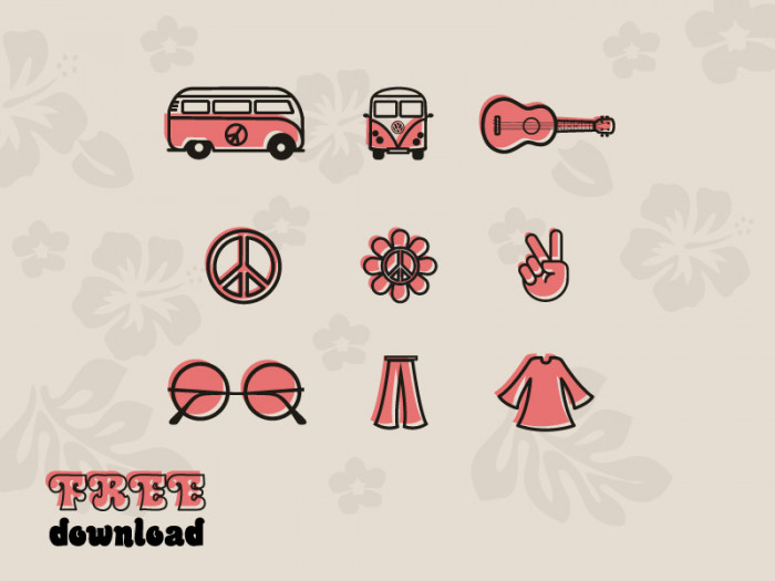 Hippie-icons