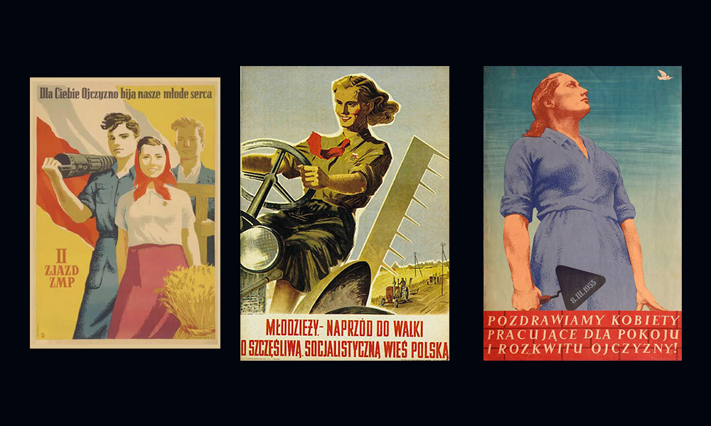 Kobiety na plakatach komunistycznych