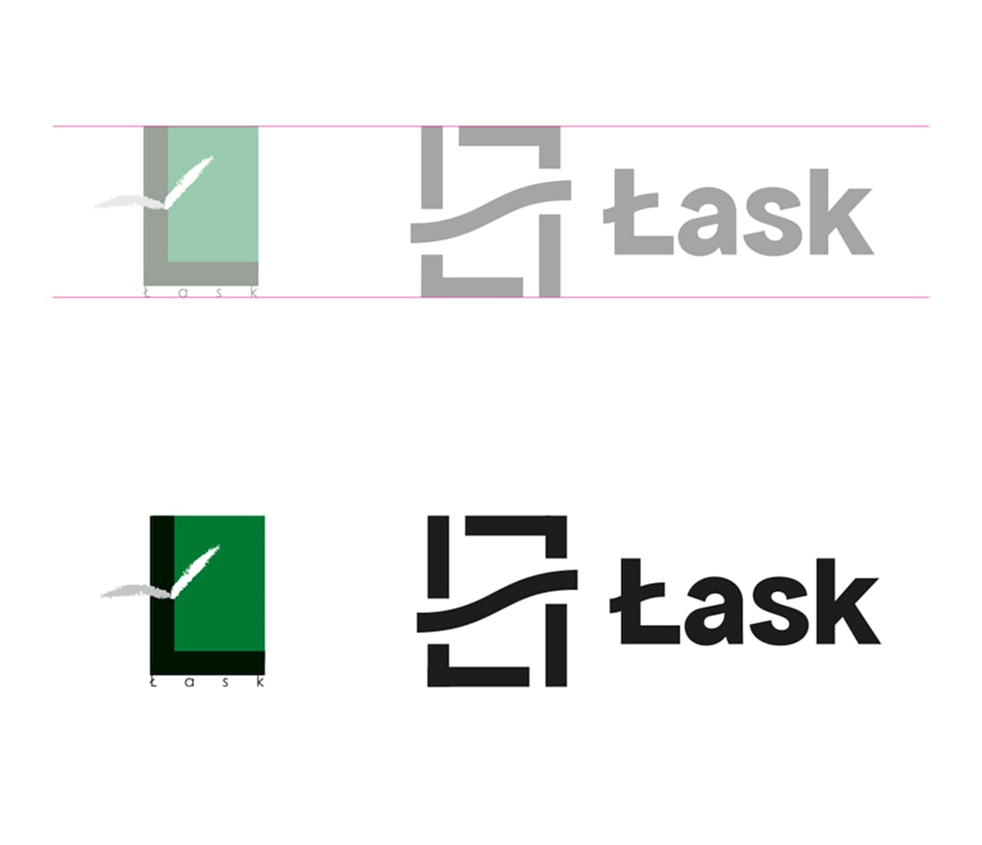 Nowe logo Łask